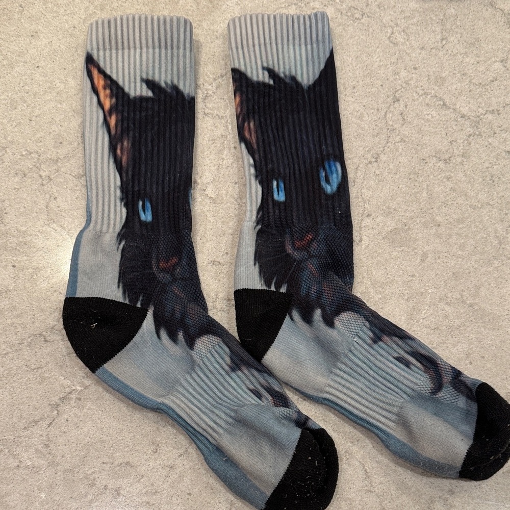 Warrior Cat custom socks